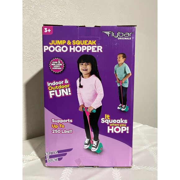 Flybar Jump & Squeak Pogo Hopper,  Ages 3 and Up - Picture 6 of 6